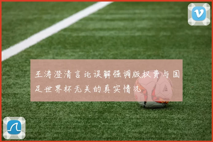 王涛澄清言论误解强调版权费与国足世界杯无关的真实情况